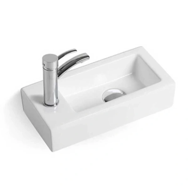 Раковина Vincea VBS-133 37 см белая