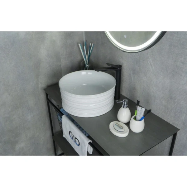 Раковина GID Esfera W969 41 см белая 51174
