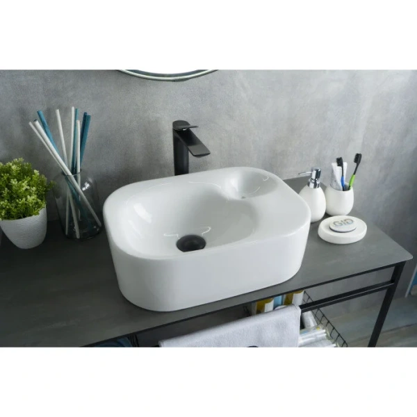 Раковина GID Geometrico N9266 47 см белая 51173