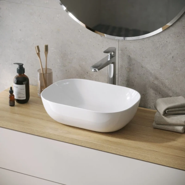 Раковина Grossman Style 46 см белая GR-3051